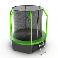 Батут EVO JUMP Cosmo 6ft (Green) с нижней сеткой
